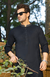 WINTER'24 MEN KURTA SEMI FORMAL NAVY