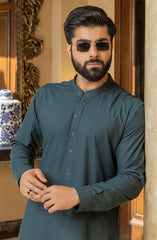 MEN KURTA PAJAMA TEAL