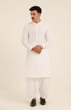 MEN KAMEEZ SHALWAR OFF WHITE