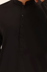 MEN KAMEEZ SHALWAR BLACK