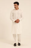 MEN KAMEEZ SHALWAR OFF WHITE