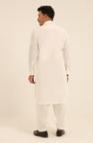 MEN KAMEEZ SHALWAR OFF WHITE