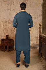 WINTER'24 MEN KAMEEZ SHALWAR MIDNIGHT BLUE