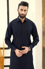SUMMER'25 MEN KAMEEZ SHALWAR NAVY