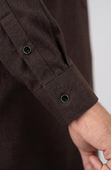 FLEX-BROWN BLENDED KAMEEZ SHALWAR