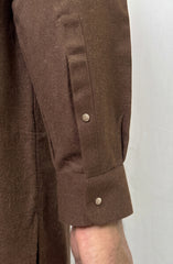 COPPER-BROWN BLENDED KAMEEZ SHALWAR