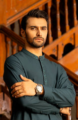 WINTER'23 MEN KAMEEZ SHALWAR SEMI FORMAL TEAL