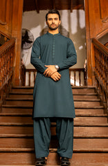 WINTER'23 MEN KAMEEZ SHALWAR SEMI FORMAL TEAL