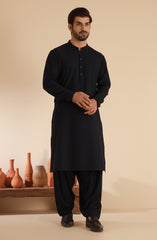 MEN KAMEEZ SHALWAR NAVY BLUE