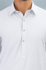 WINTER'23 MEN KAMEEZ SHALWAR WHITE
