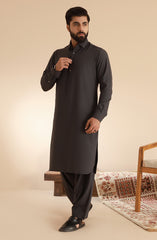 MEN KAMEEZ SHALWAR CHARCOAL