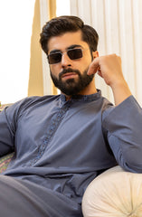 MEN KAMEEZ SHALWAR PURPLE