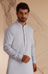 MEN KAMEEZ SHALWAR SKY BLUE