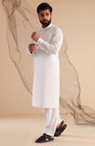 MEN KAMEEZ SHALWAR WHITE