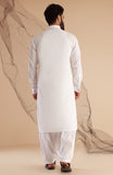 MEN KAMEEZ SHALWAR WHITE