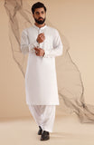 MEN KAMEEZ SHALWAR WHITE