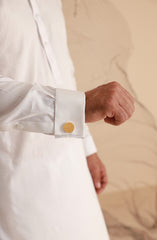 MEN KAMEEZ SHALWAR WHITE