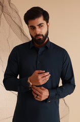 MEN KAMEEZ SHALWAR NAVY BLUE