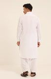 MEN KAMEEZ SHALWAR WHITE