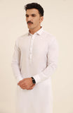 MEN KAMEEZ SHALWAR WHITE