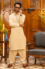 MEN KAMEEZ SHALWAR CREAM