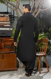 MEN KAMEEZ SHALWAR BLACK