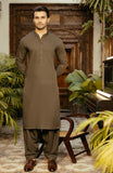 MEN KAMEEZ SHALWAR DEEP OLIVE