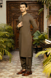 MEN KAMEEZ SHALWAR DEEP OLIVE