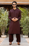 MEN KAMEEZ SHALWAR MAROON