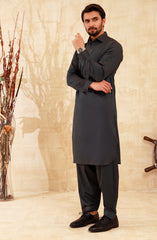 MEN KAMEEZ SHALWAR CHARCOAL