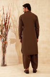 MEN KAMEEZ SHALWAR CHOCOLATE