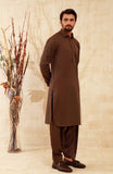 MEN KAMEEZ SHALWAR CHOCOLATE