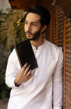 MEN KAMEEZ SHALWAR WHITE