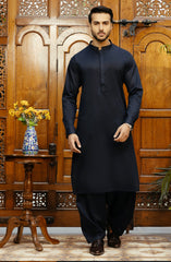 MEN KAMEEZ SHALWAR NAVY BLUE