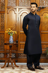 MEN KAMEEZ SHALWAR NAVY BLUE
