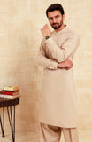 MEN KAMEEZ SHALWAR FAWN