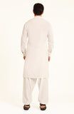 MEN KAMEEZ SHALWAR OFF WHITE