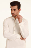 MEN KAMEEZ SHALWAR OFF WHITE