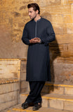 WINTER'24 MEN KAMEEZ SHALWAR EMBROIDERED NAVY