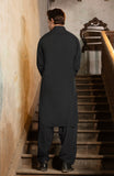 WINTER'24 MEN KAMEEZ SHALWAR DARK GREY