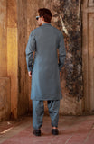 WINTER'24 MEN KAMEEZ SHALWAR STONE BLUE