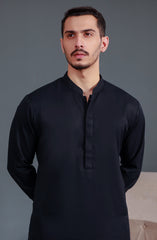 NAVY BLENDED KAMEEZ SHALWAR