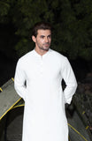 WINTER'24 MEN KAMEEZ SHALWAR SNOW WHITE