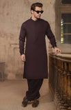 WINTER'24 MEN KAMEEZ SHALWAR PLUM