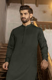 WINTER'24 MEN KAMEEZ SHALWAR OLIVE GREEN