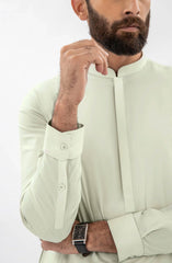 SOFT VANILLA 100% COTTON KAMEEZ SHALWAR