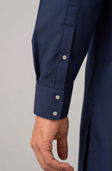 NAVY BLENDED KAMEEZ SHALWAR