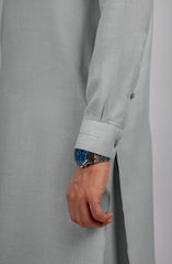 PRE WINTER'23 MEN KAMEEZ SHALWAR CASUAL LIGHT GREY