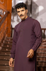 WINTER'23 MEN KAMEEZ SHALWAR SEMI FORMAL MAROON