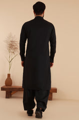 MEN KAMEEZ SHALWAR BLACK